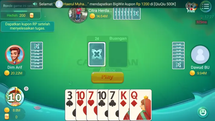 Higgs Domino android App screenshot 2